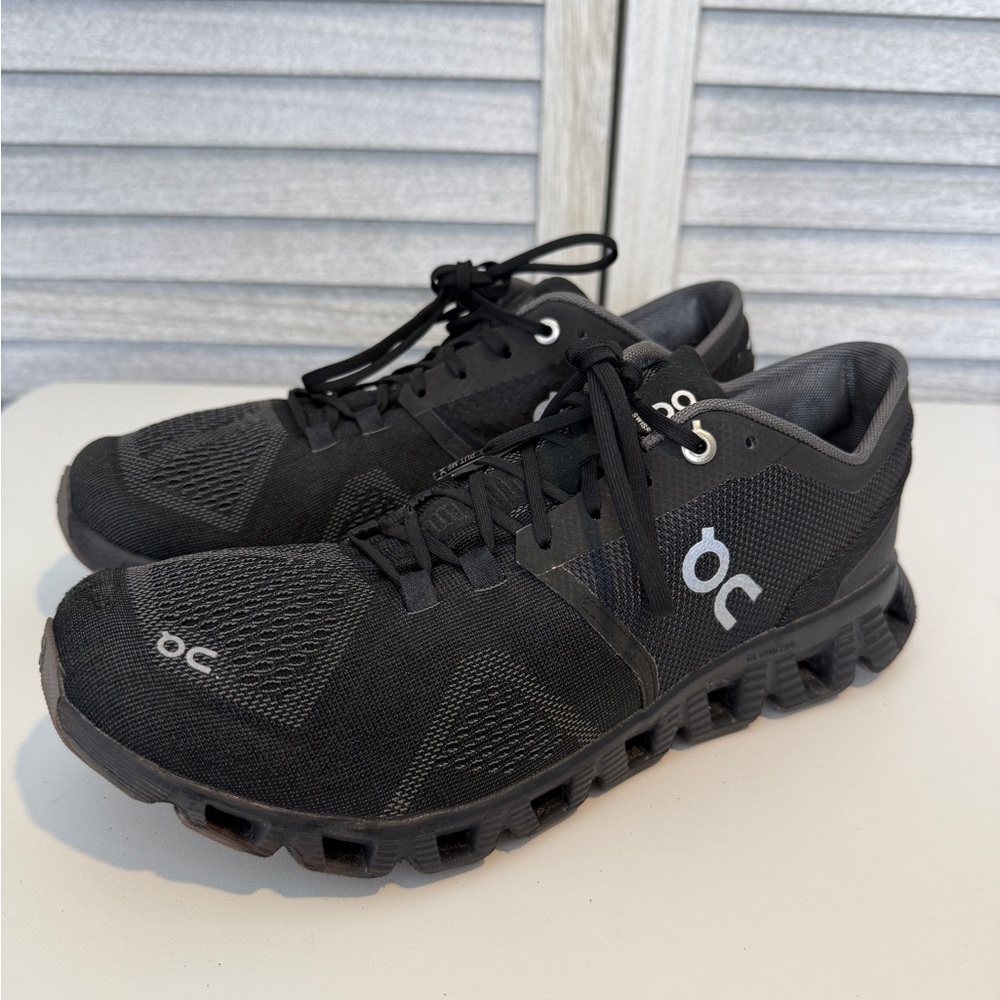 NOT FOR SALE On Cloud X Black Pearl Women’s Sneakers Size 9